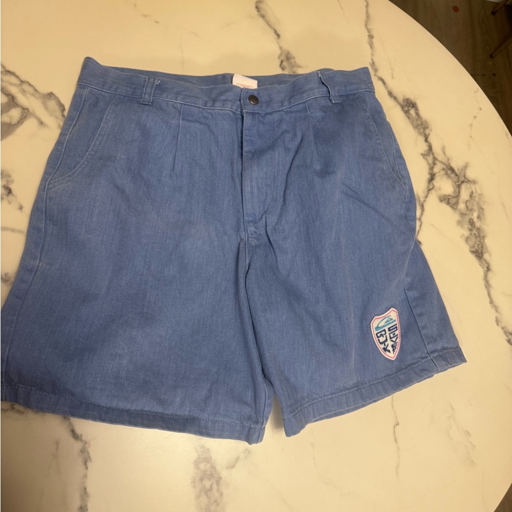 Quicksilver Light Blue Men's Jean Shorts